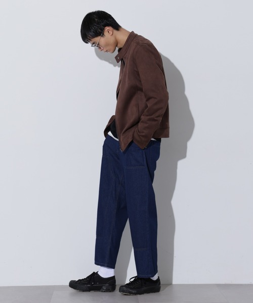 熱販売 Apo（s）ture ジーンズ THOM-002/デニムダブルニーストレート スケートボード