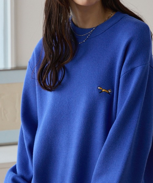 Penneys Mサイズ PENNEYS/ペニーズ 別注 THE FOX ロゴ ワンポイントワッペン刺繍