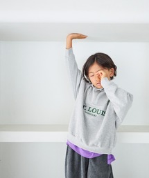 LOWRYS FARM（ローリーズファーム） トレーナー ハーフジップウラケ