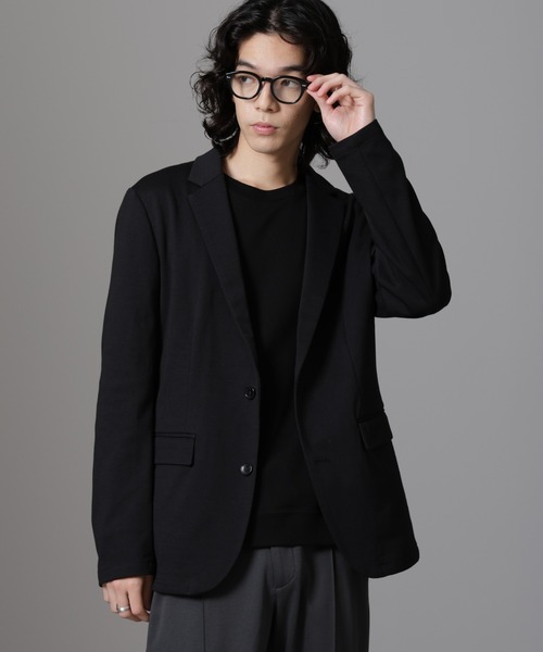 RING JACKET Crew's カノニコ テーラードジャケット ウール L Canonico カノニコ社製 Super100s ウール ラペルレス テーラード
