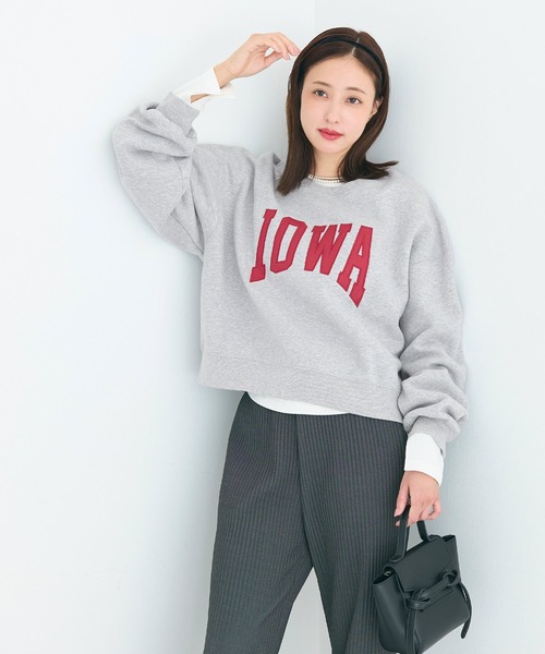 【新品タグ付】2023年製品　バックスリットロゴスエット　ビンテージ加工 coca（コカ） トレーナー スウェット 「WEB限定セール」ヘビーウェイト