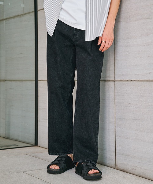 PUBLIC TOKYO ガゼットテーパードデニム PUBLIC TOKYO ジーンズ 「セットアップ対応」PUBLIC DENIM