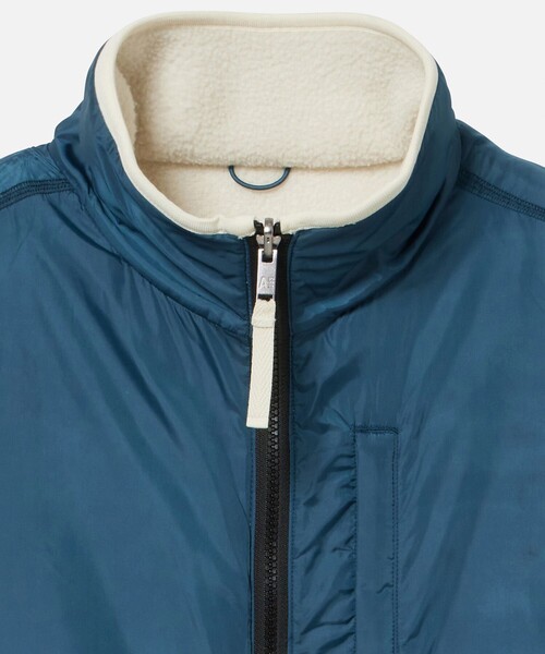 AIGLE（エーグル） ベスト ジレ シェルパフリース リバーシブルベスト