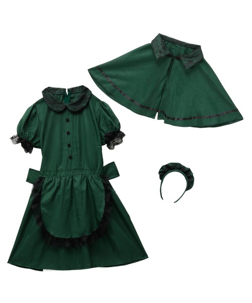 ハロウィン　コスプレ　メイド服　3着セット Lace Ladies メイド服 コスプレ メイド コスプレ衣装 大人