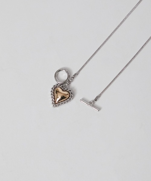LOHME ネックレス 「LOHME/ローム」Heart Snake Chain Necklace