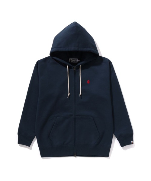 ■Aape by A BATHING APE■ワンポイント ジップ フーディー A BATHING APE（アベイシングエイプ）の「ONE POINT APE HEAD