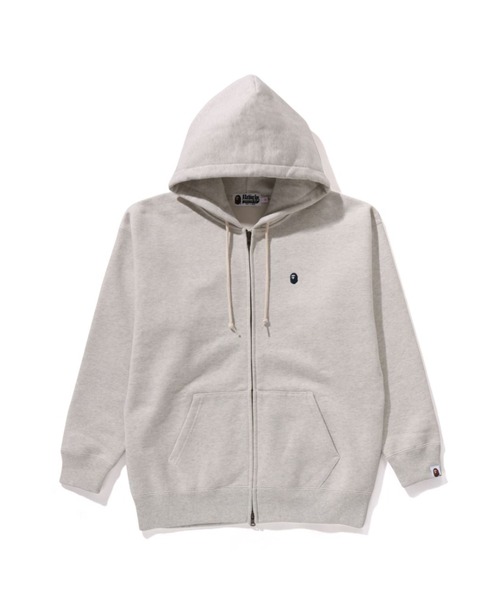 ■Aape by A BATHING APE■ワンポイント ジップ フーディー A BATHING APE（アベイシングエイプ）の「ONE POINT APE HEAD