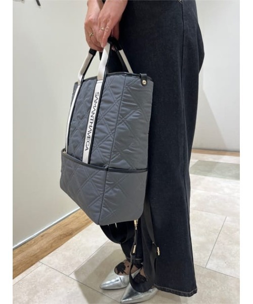 Samantha Vega（サマンサベガ） デイバック リュック ロゴテープ