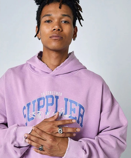 SUPPLIER パーカー SUPPLIER/サプライヤー Vintage Wash College
