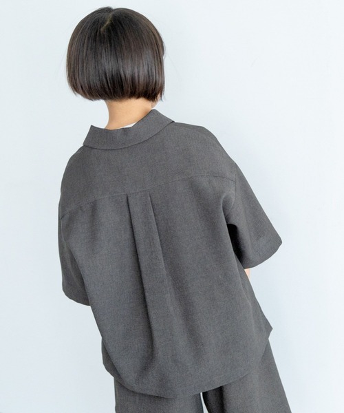 LOWRYS FARM（ローリーズファーム） ブラウス シャツ ホップサック