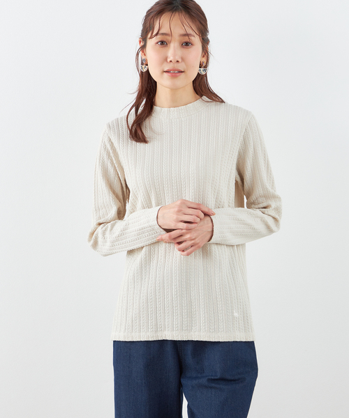 DECOY SINCE 1981 tシャツ 「2025年春夏」ジャガードハイネック