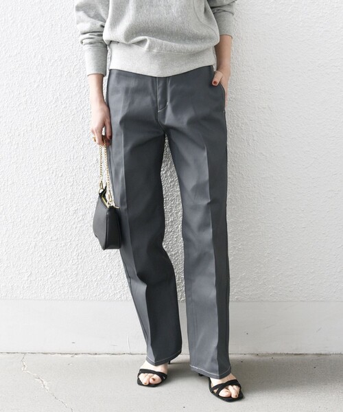 チノパン 「SHIPS any別注」Dickies:「洗濯機可能」874 T/C ツイル チノパンツ レディース | Dickies | 10