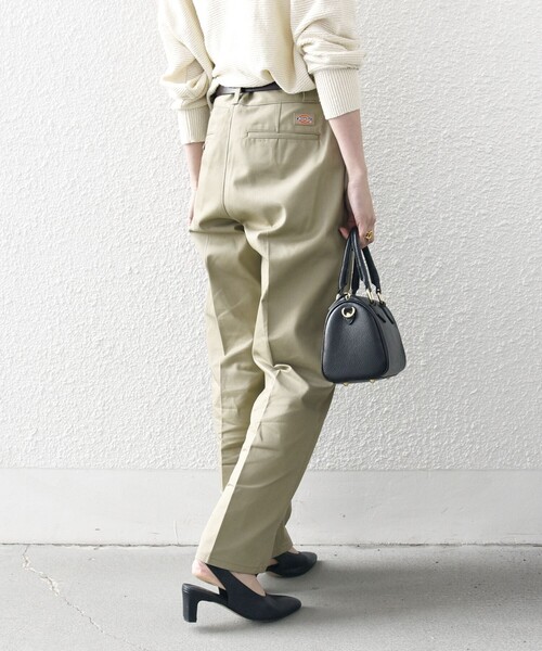 チノパン 「SHIPS any別注」Dickies:「洗濯機可能」874 T/C ツイル チノパンツ レディース | Dickies | 15