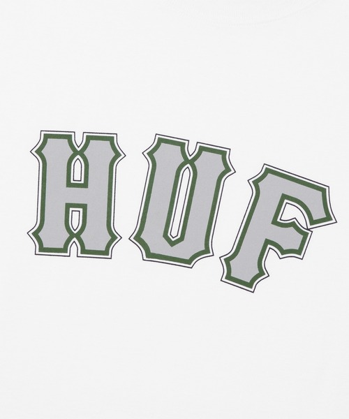 Tシャツ・カットソー HUF SS25 GIANT TEE (TS02401 WHITE) HUF tシャツ GIANT TEE / ハフ Tシャツ 半袖 メンズ レディース