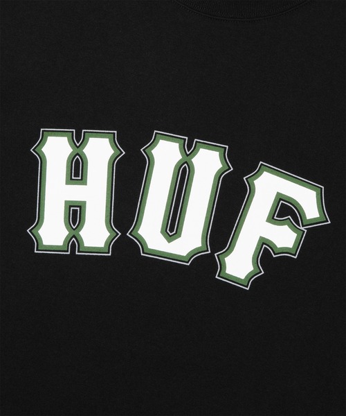 ◆送料/関税無料◆【HUF】Giant Tシャツ オンライン限定！ HUF tシャツ GIANT DRAWCORD CREW / ハフ トップス メンズ