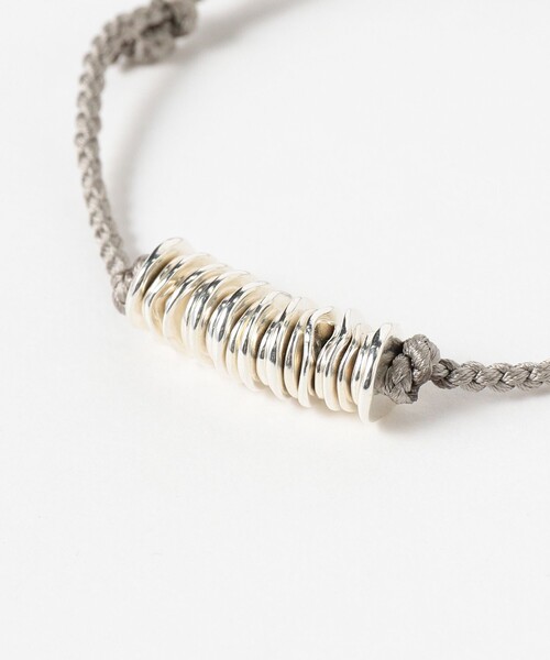 BEAMS XOLO JEWELRYブレスレット SILVER BEAMS（ビームス）XOLO JEWELRY / Round Link Bracelet