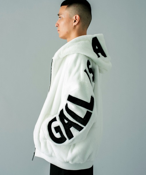 「GALLIS ADDICTION」 ジップアップブルゾン L グリーン メンズ_画像7