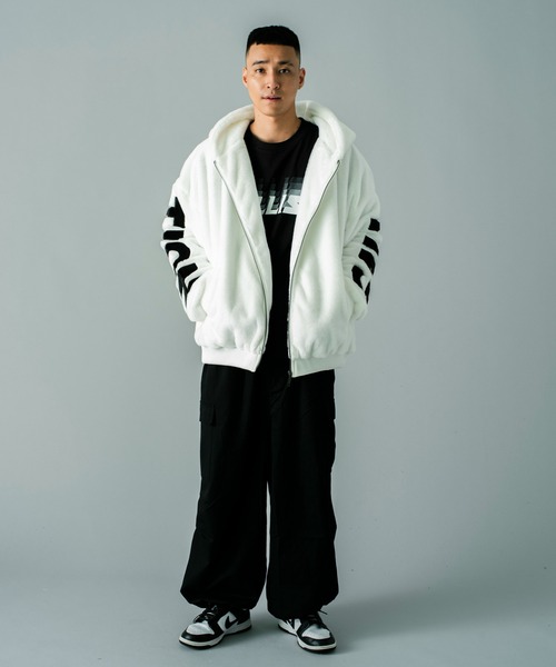 「GALLIS ADDICTION」 ジップアップブルゾン L グリーン メンズ_画像9