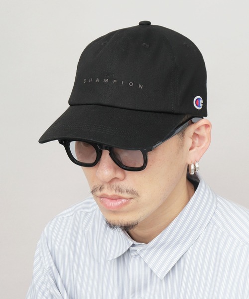 Champion（チャンピオン） キャップ 帽子 ツイル ロングビル ハイ