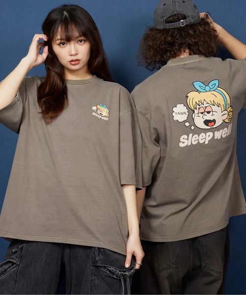 unrelaxing tシャツ ヴィンテージライク 古着風 綿100