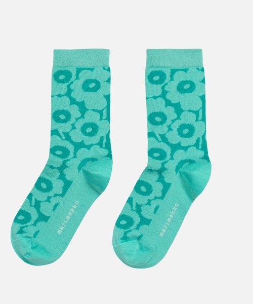 marimekko 靴下 Linjaus Unikko / socks レディース : ZOZOTOWN