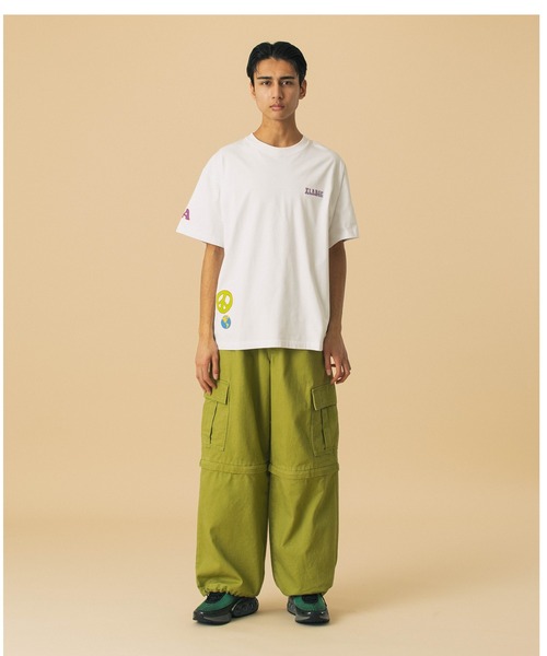 XLARGE（エクストラ ラージ） ワイドパンツ ジーンズ DETACHABLE DENIM