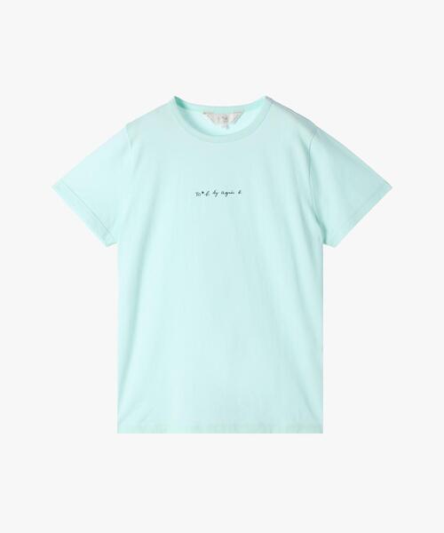 tシャツ ミニロゴカラーTシャツ レディース