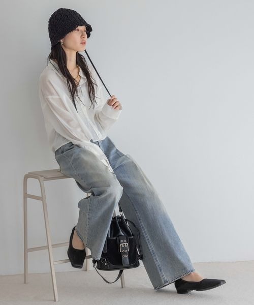 JEANASIS ショルダーバッグ バッグ アンティークキンチャクBAG
