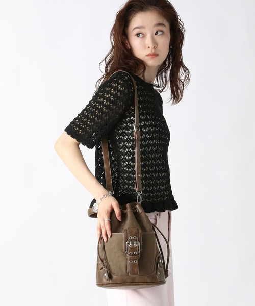 JEANASIS ショルダーバッグ バッグ アンティークキンチャクBAG