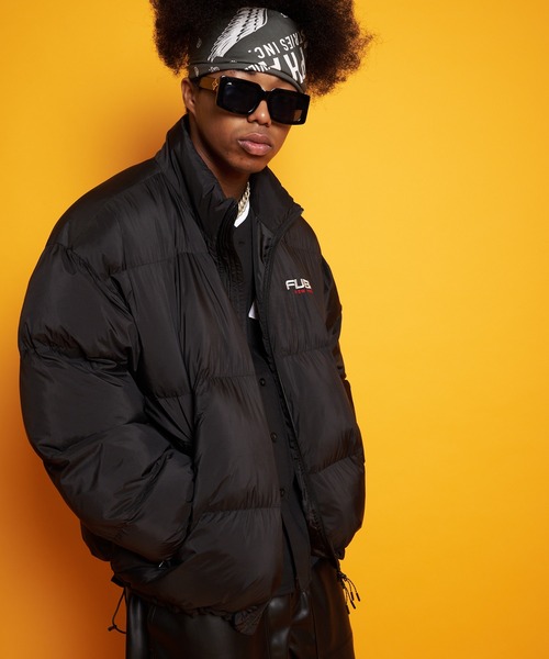 「FUBU」 ブルゾン L ブラック メンズ_画像2