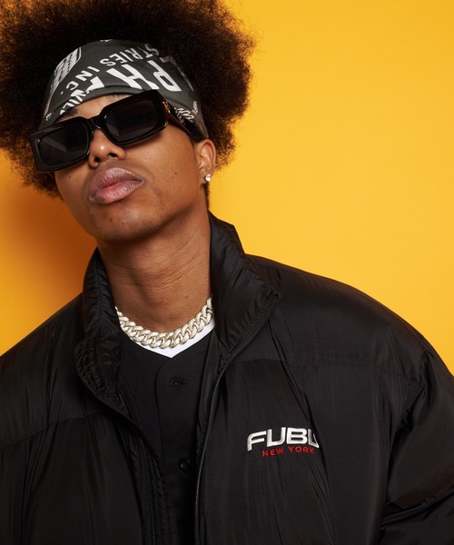 「FUBU」 ブルゾン L ブラック メンズ_画像3