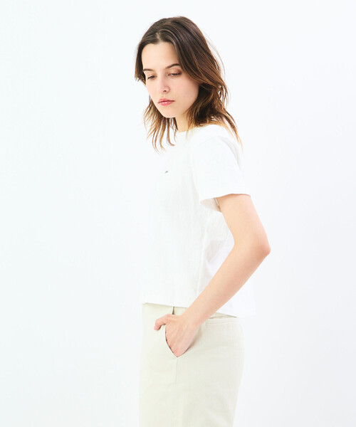 tシャツ ORCIVAL | コットン クルーネック半袖Tシャツ WOMEN レディース ORCIVAL tシャツ | コットン天竺 クルーネック半袖Tシャツ WOMEN