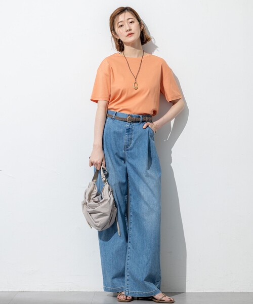 23区 ジーンズ デニム デニムパンツ 「Oggi6月号掲載/接触冷感