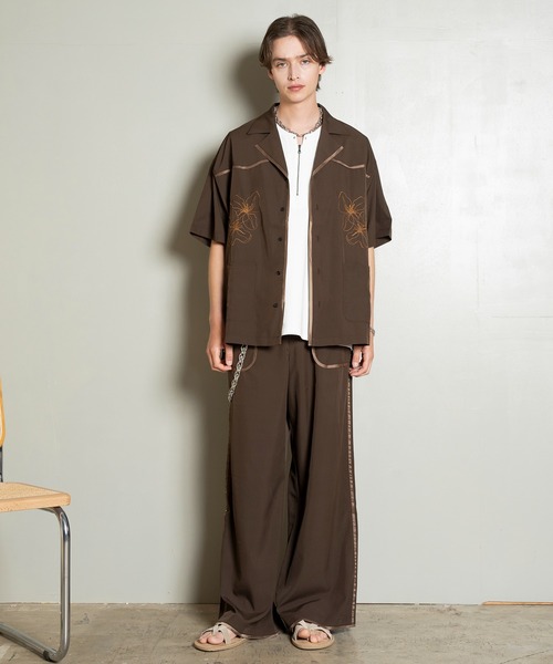 Forte tシャツ Side Slit Zip No-sleeve T-shirts/ジップノースリーブT