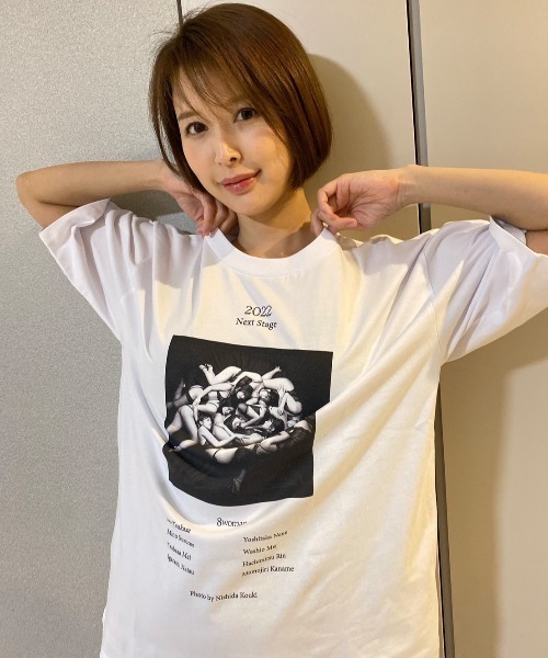 tシャツ 「ZOZOTOWN限定」「8woman」Organic cotton Print BIG T(UNISEX)/8woman オーガニックコッ ZOZOTOWN限定】【8woman】Organic cotton Print BIG T(UNISEX