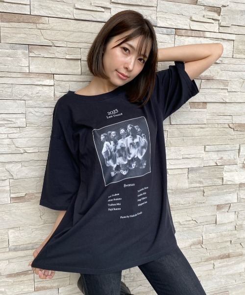 tシャツ 「ZOZOTOWN限定」LHP×Yuria Kizaki/Organic cotton「zilch」print T (Ladys)/lhpy ZOZOTOWN限定】LHP×Yuria Kizaki/Organic cotton【zilch】print