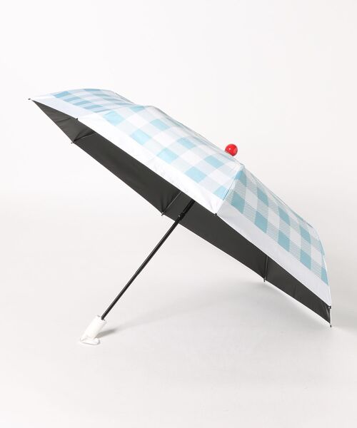 FORME 晴雨兼用折りたたみ日傘　ギンガムチェック 軽量スリム 晴雨兼用日傘 折傘 – ギンガムチェック｜H・A・U