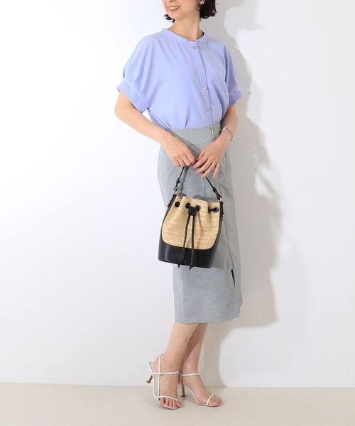 ブラウス シャツ 2wayドライツイルタックスリーブブラウス レディース NOLLEY'S｜2wayドライツイルタックスリーブブラウス | Rakuten
