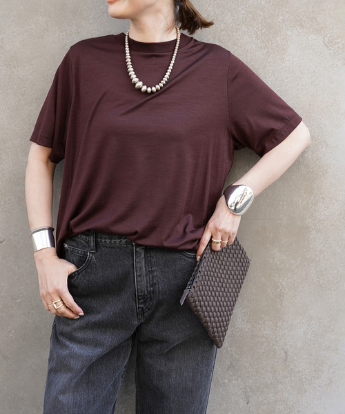 タイムセール中！定価以下 Prime wool jersey Tシャツ Deuxieme Classe tシャツ *Prime wool jersey Tシャツ