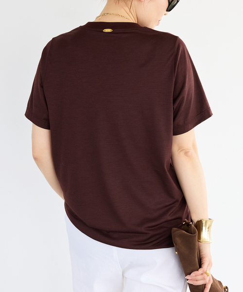 Deuxieme Classe tシャツ *Prime wool jersey Tシャツ