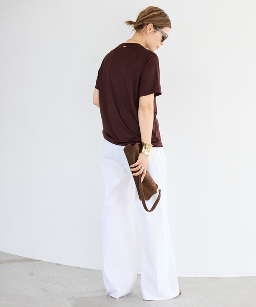 Deuxieme Classe tシャツ *Prime wool jersey Tシャツ