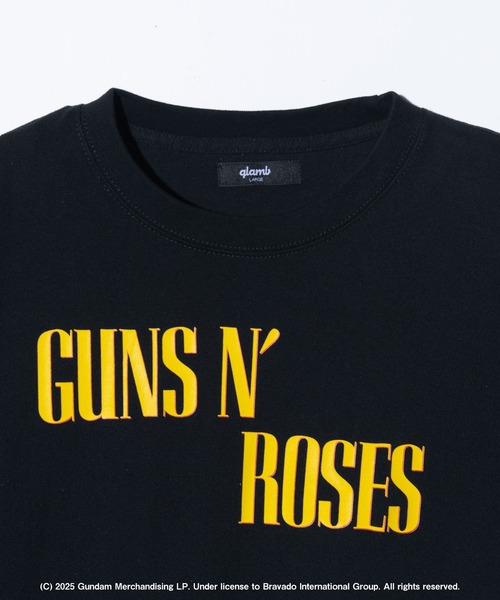 glamb（グラム） tシャツ GUNS N' ROSES Cross T-Shirt / ガンズアンド