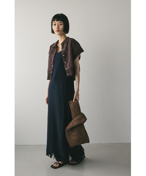 STYLEMIXER トートバッグ ペーパークロシェマルシェバッグ
