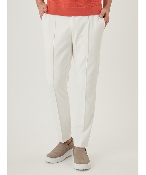 AOURE（アウール） スラックス MALPENSA PANTS Safari メンズ