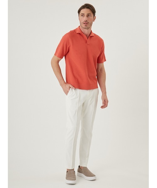 AOURE スラックス MALPENSA PANTS Safari メンズ : ZOZOTOWN