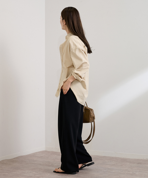 「Deuxieme Classe」 長袖シャツ FREE ベージュ レディース Deuxieme Classe 「Deuxieme Classe」 「MUSE de Classe」長袖