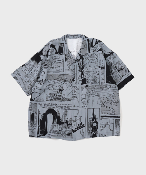 Porter Classic ディズニー　長袖シャツMサイズ Porter Classic（ポータークラシック）DISNEY MICKEY MOUSE