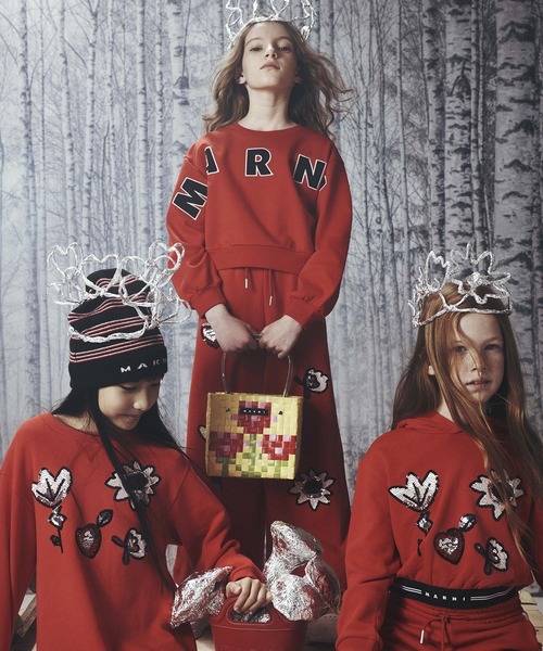 MARNI（マルニ） トレーナー 入学式 Kids ＆ Junior ブランドロゴ