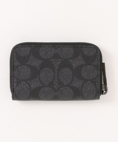 COACH　コーチ　スモール Lジップ カード ケース シグネチャー キャンバス 公式】COACH – コーチ | スモール Lジップ カード ケース