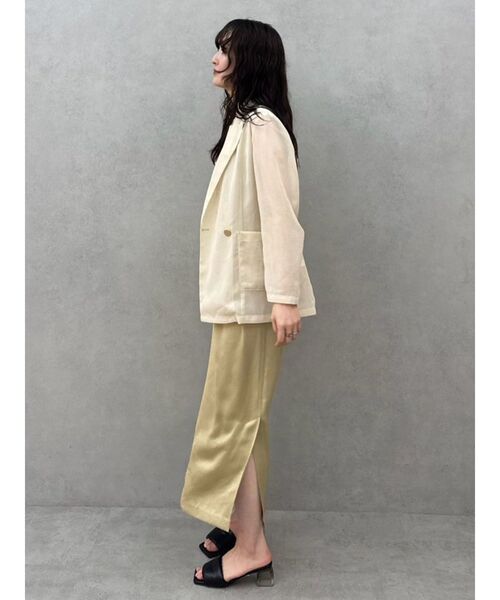 ラグナムーン メッシュダブルテーラード メッシュダブルテーラージャケット 秋服（テーラードジャケット